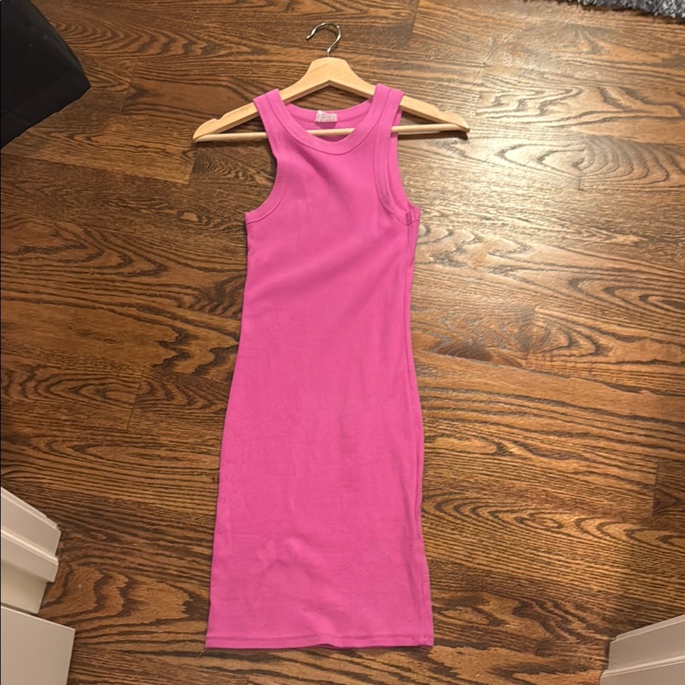 Pink Sleeveless Dress
